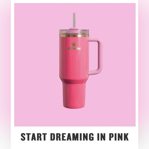 SOLD- Stanley The Quencher H2.0 Flowstate Tumbler ♥️ PINK PARADE ♥ - Picture 2 of 8